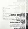 1992 Toyota Truck Repair Manual Table of Contents Volume Two