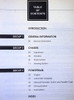 2000 Mercury Cougar Factory Workshop Manual Table of Contents 1