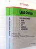 1991 Toyota Land Cruiser Repair Manual Spine View