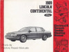 1989 Lincoln Continental Electrical & Vacuum Troubleshooting Manual
