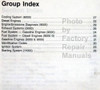 1987 Ford Light Duty Truck Factory Shop Manual Bronco Econoline E150 F250 E350 & F150 F250 F350 Table of Contents 1