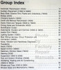 1987 Ford Light Duty Truck Factory Shop Manual Bronco Econoline E150 F250 E350 & F150 F250 F350 Table of Contents 2