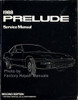 1988 Honda Prelude Service Manual