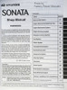 2003 Hyundai Sonata Shop Manual Table of Contents