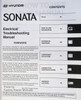 2003 Hyundai Sonata Electrical Troubleshooting Manual Table of Contents