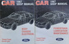 1987 Ford Tempo Escort EXP, Mercury Topaz Lynx Shop Manuals