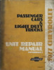 1977 Chevy Passenger Car & Light Duty Truck Unit Repair Overhaul Manual