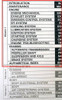 1990 Lexus LS400 Repair Manual Volume 1 Table of Contents