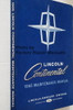 1965 Lincoln Continental Shop Manual