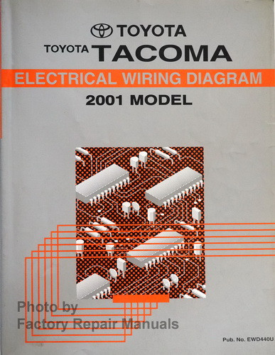 2001 TACOMA FACTORY SERVICE MANUAL visual data 5