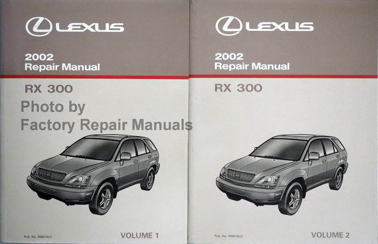 Toyota - Lexus - RX300 - Factory Repair Manuals