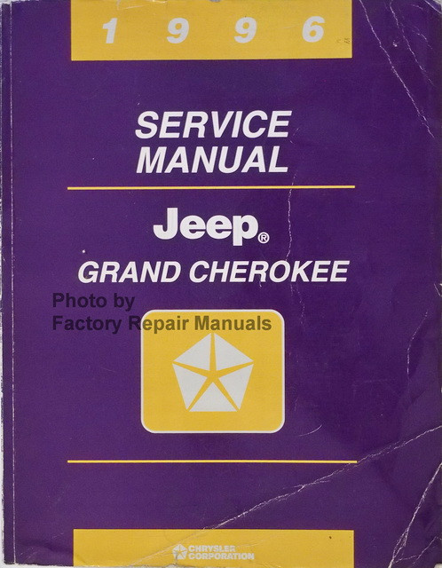 1996 Jeep Grand Cherokee Factory Service Manual Original Shop Repair