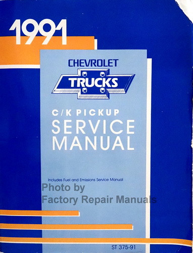 1991 Chevy C K Truck Electrical Diagnosis Manual, Wiring Diagrams 1500