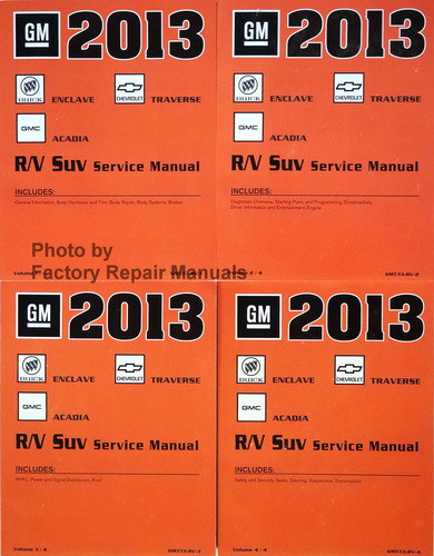GM Buick Enclave Factory Repair Manuals