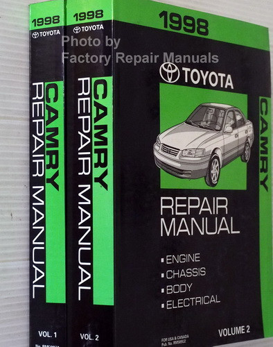 2000 CAMRY FACTORY SERVICE MANUAL visual data 4