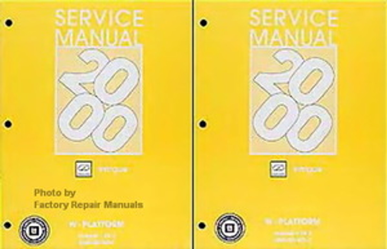 2000 Oldsmobile Intrigue Factory Service Manual Set Original Shop