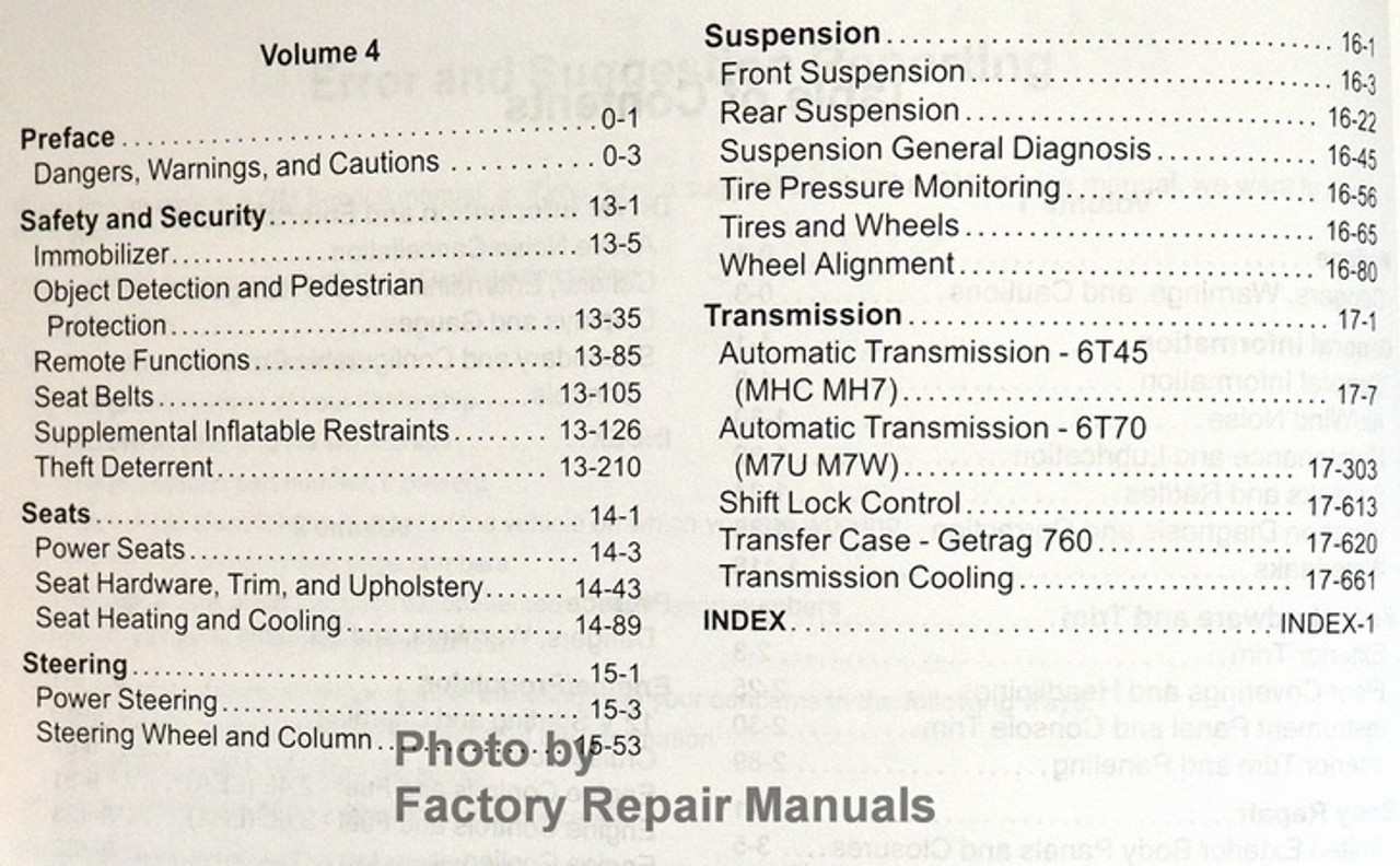 2014 Chevy Equinox GMC Terrain Factory Service Manual Set Original Shop