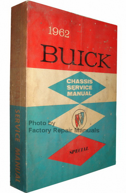 1962 Buick Special and Skylark Factory Shop Service Manual Original