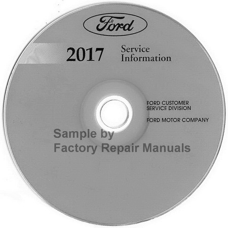 2017 Ford Escape Factory Service Manual Cd Original Shop Repair Factory Repair Manuals