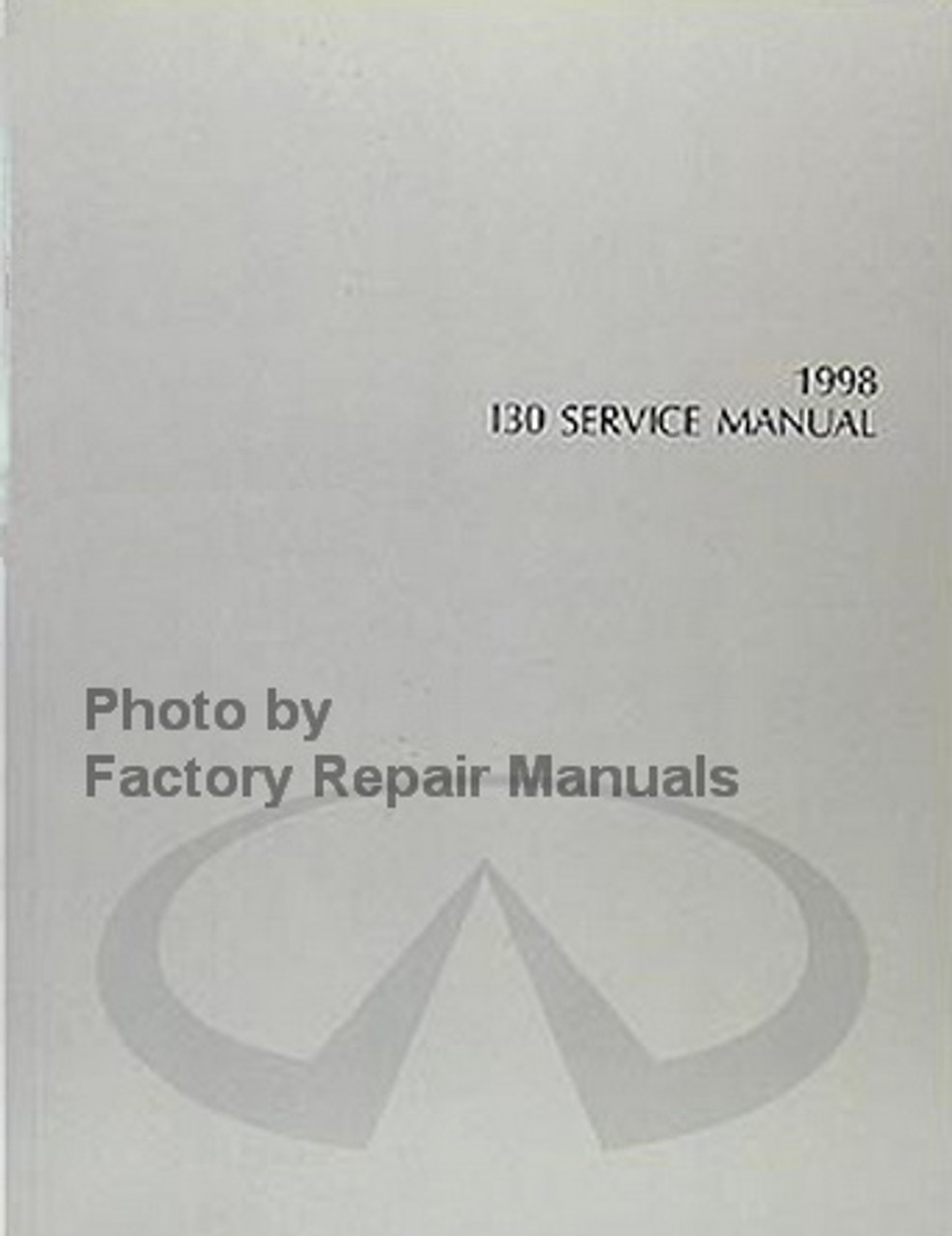 1998 Infiniti I30 Factory Service Manual Original Shop Repair Factory