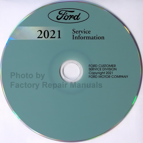 2021 Ford Ranger Factory Service Manual Original Shop Repair CD Factory Repair Manuals