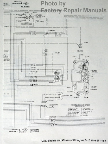 1978 Chevy GMC G Van Electrical Wiring Diagrams Original ...