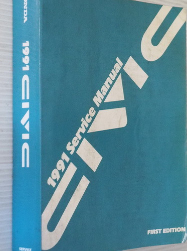 1991 HONDA CIVIC SERVICE MANUAL PDF visual data 5