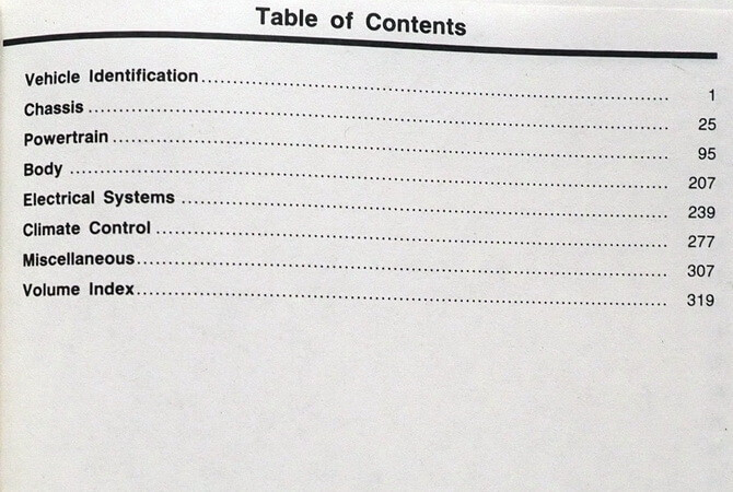 1993 Ford Lincoln Mercury RWD Car Service Specifications Book Manual ...