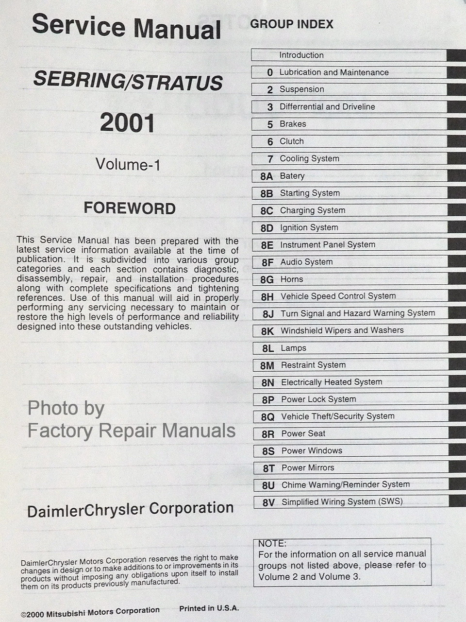 Wiring Diagram For 2004 Chrysler Sebring - Complete Wiring Schemas