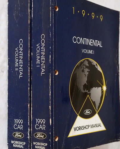 1999 Lincoln Continental Factory Service Manual Original Shop Repair