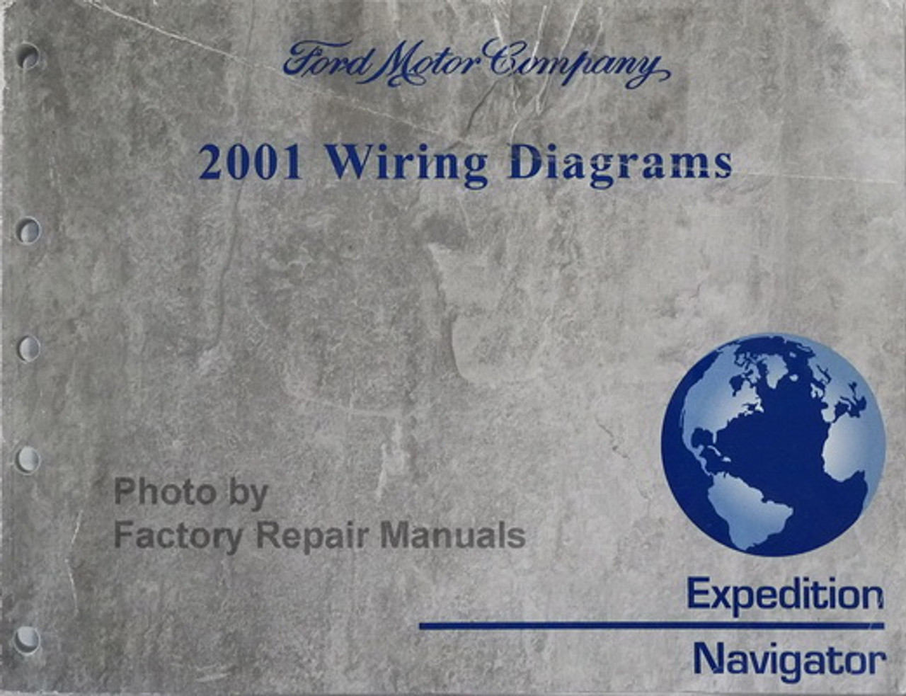 2001 2002 Ford Expedition Lincoln Navigator Electrical Wiring Diagrams Factory Repair Manuals