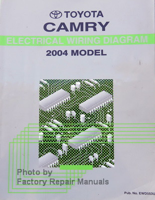 2004 Toyota Camry Electrical Wiring Diagrams - Original Factory Manual