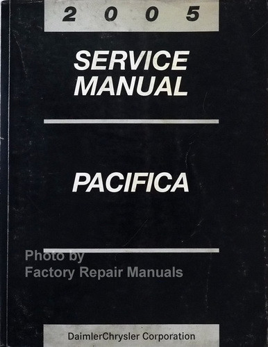 2005 Chrysler Pacifica Factory Service Manual Original Shop Repair