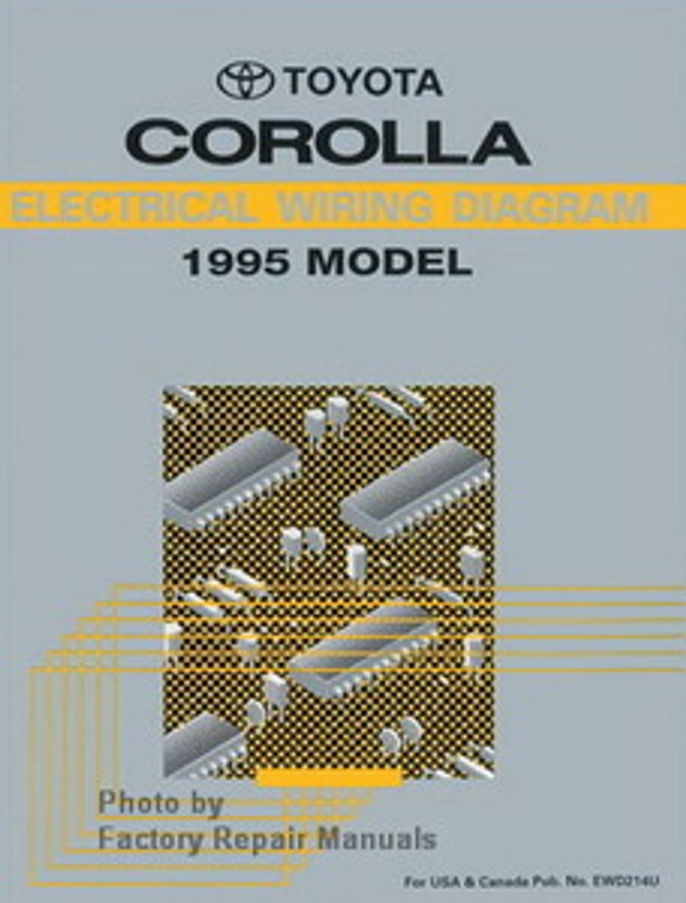 1995 Toyota Corolla Electrical Wiring Diagrams Original