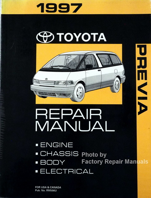 1997 TOYOTA RAV4 SERVICE MANUAL PDF visual data 6