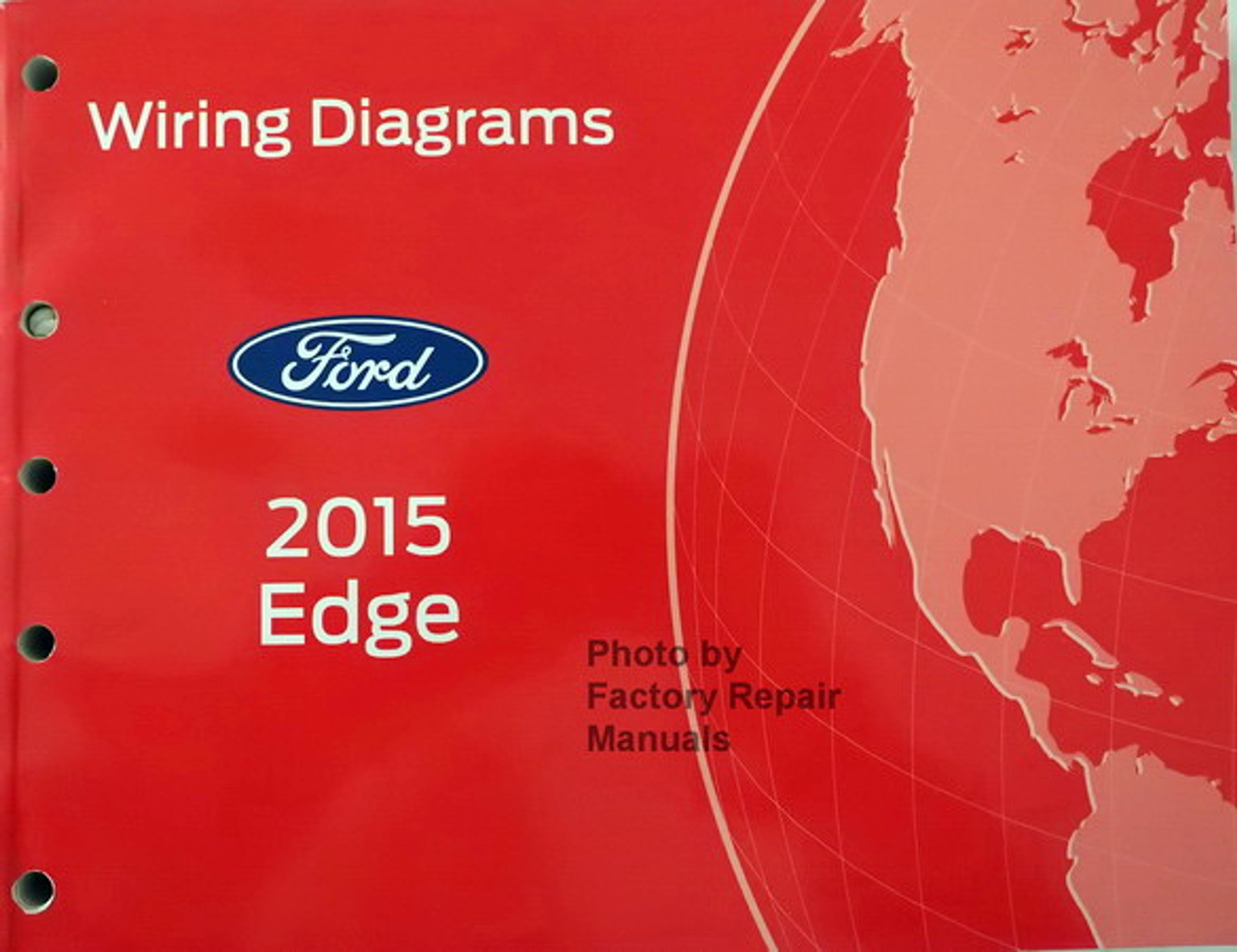 2015 Ford Edge Electrical Wiring Diagrams Manual Original - Factory