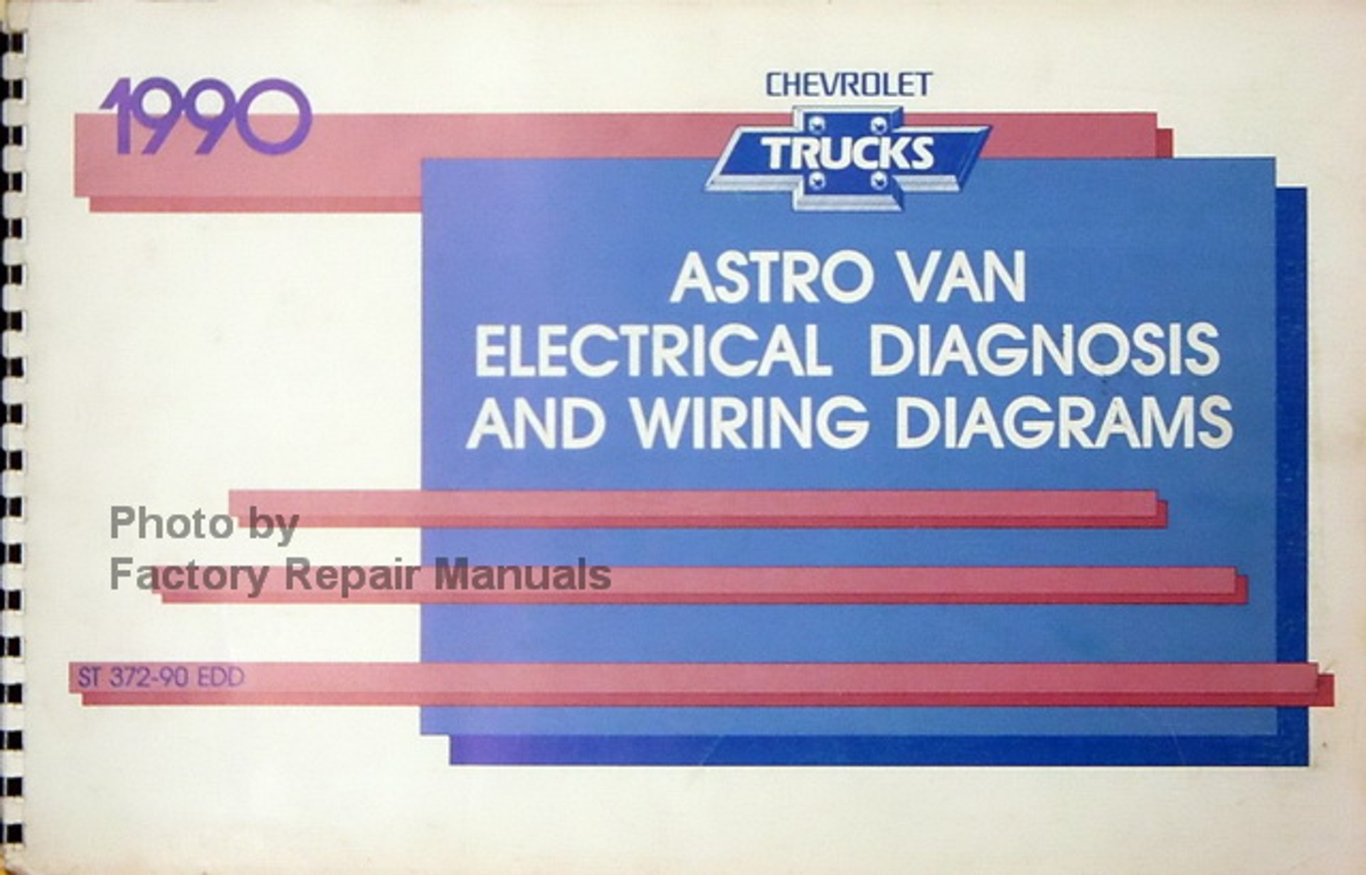 1990 Chevy Astro Van Factory Electrical Diagnosis & Wiring Diagrams