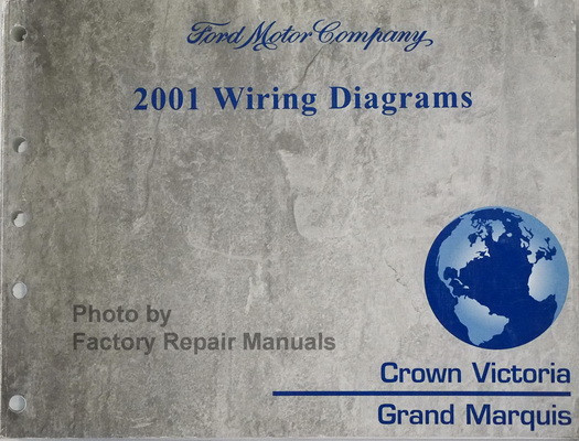 2001 Ford Crown Victoria Mercury Grand Marquis Electrical Wiring