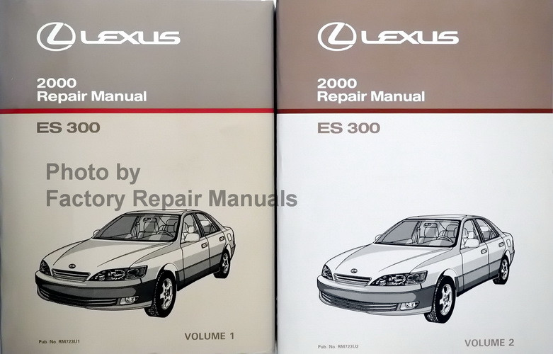 2000 Lexus ES300 Electrical Wiring Diagrams Manual Original ES 300