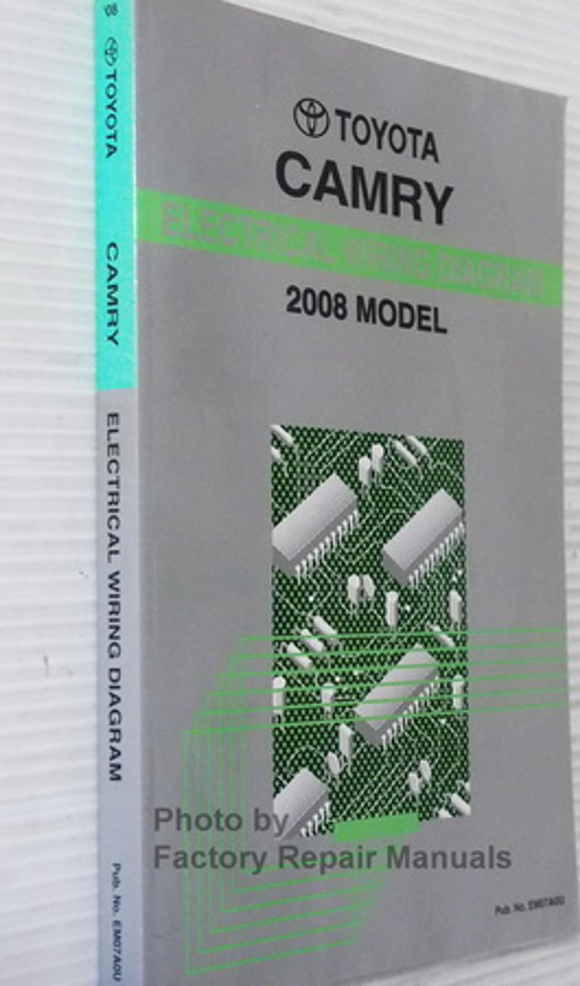 2008 Toyota Camry Electrical Wiring Diagrams Original Factory Manual