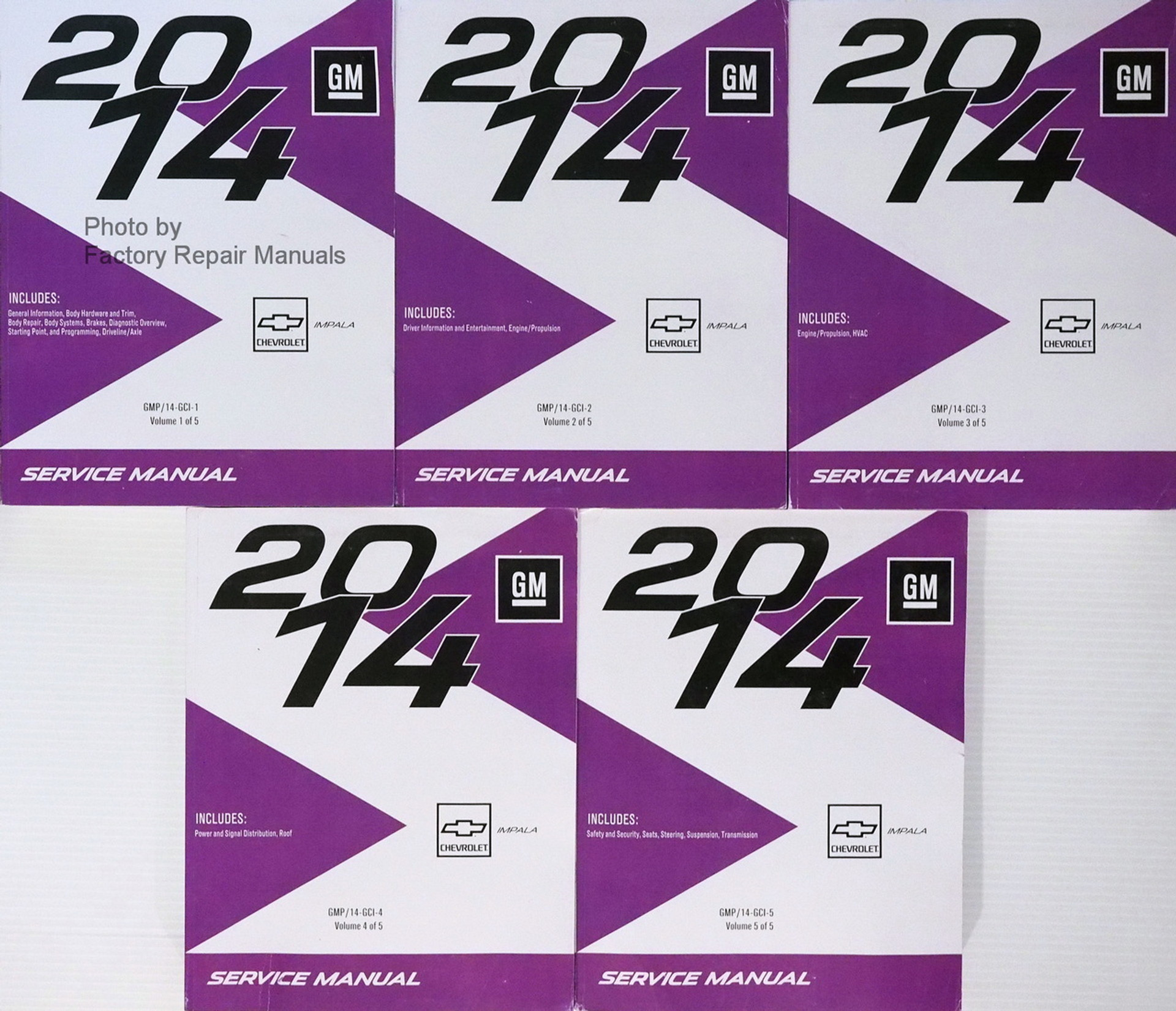 2014 Chevy Malibu Factory Service Manual Complete Set Original Repair