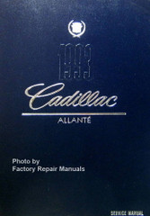 1993 Cadillac Allante Service Manual