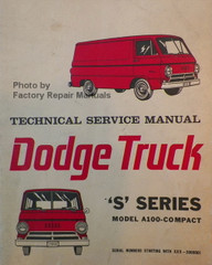 Service Manual Dodge Truck 'S' Series Model A-100 Compact