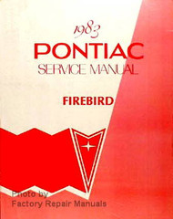 1983 Pontiac Service Manual Firebird
