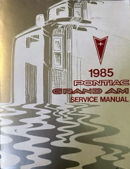 1985 Pontiac Grand Am Service Manual 1985 Pontiac Grand Am Service Manual