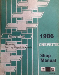 1986 Chevrolet Chevette Shop Manual