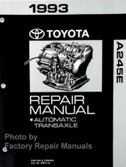 1993 1994 1995 1996 1997 Toyota Corolla 245E Automatic Transmission Overhaul Repair Manual