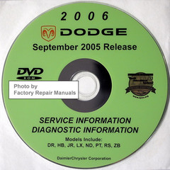 2006 Chrysler 300 Series, Dodge Charger and Magnum Mopar Service Manual