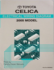 2005 Toyota Celica Wiring Diagrams