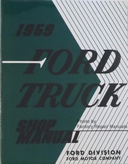 1959 Ford Truck Shop Manual